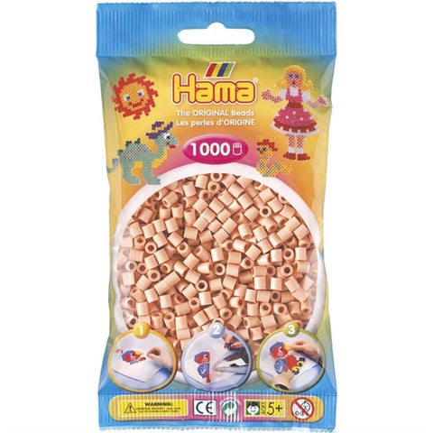 Hama Midi Perler 1000 Stk Lys Rosa/Beige