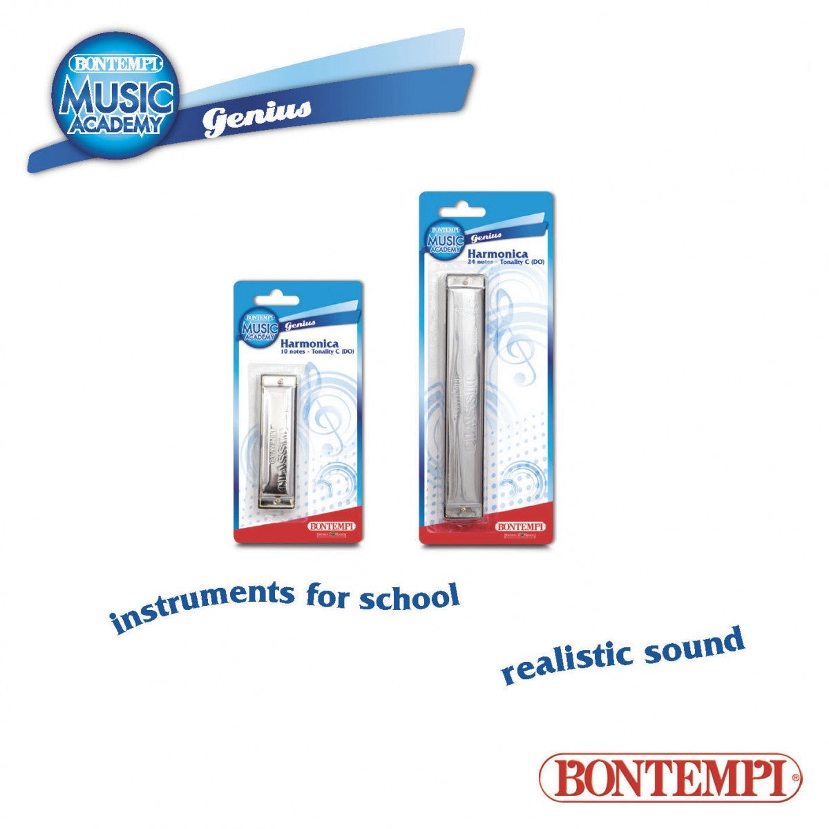 Bontempi munnspill metall