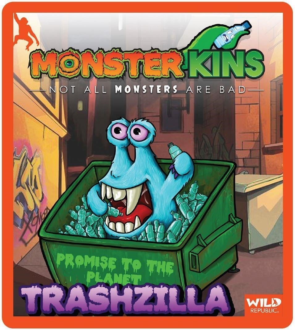 Wr Ecokins Monster Trashzilla