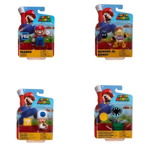 Super Mario 4 Inch Figure Ass