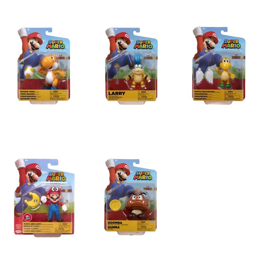 Super Mario 4 Inch Figur W23 ass