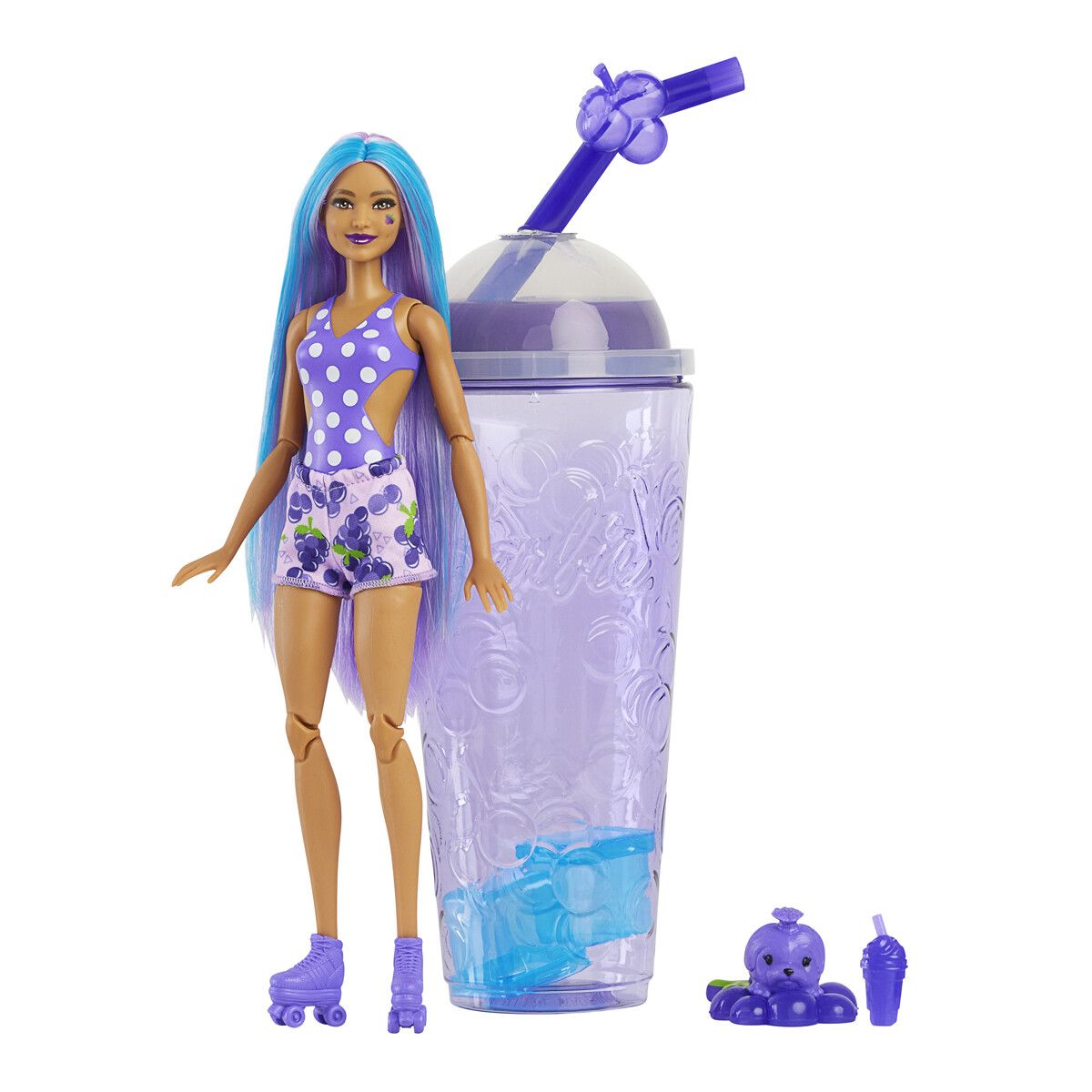 Dukke Barbie Pop Reveal Juicy Grape Fizz