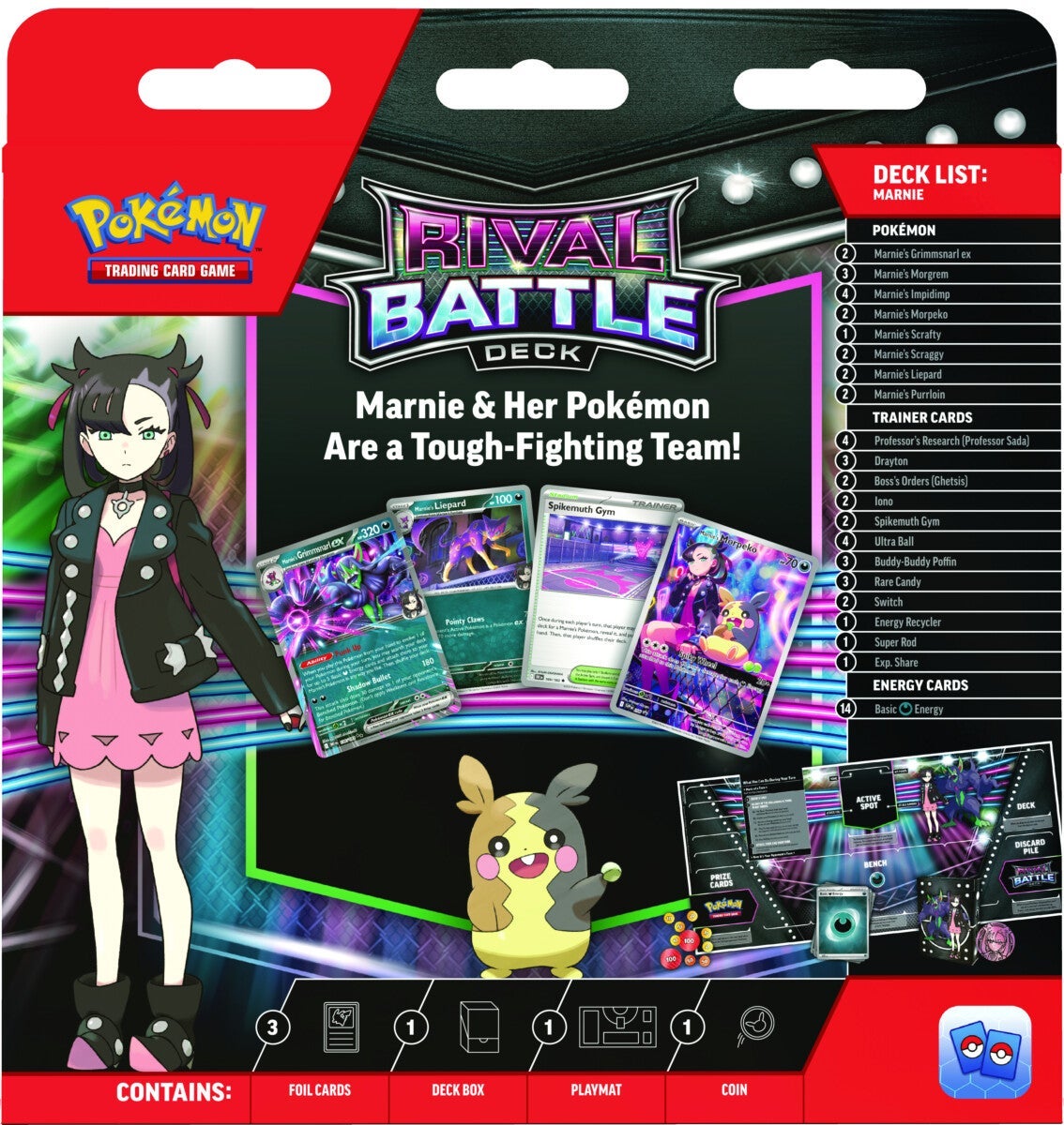Pokemon Trainer Decks Marnie Vs Steven