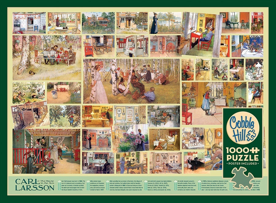 Puslespill 1000 Carl Larsson Cobble Hill