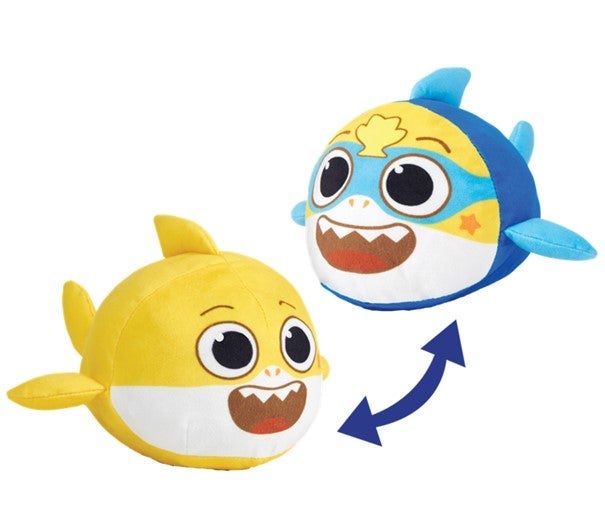 Baby Shark Reversible Plush