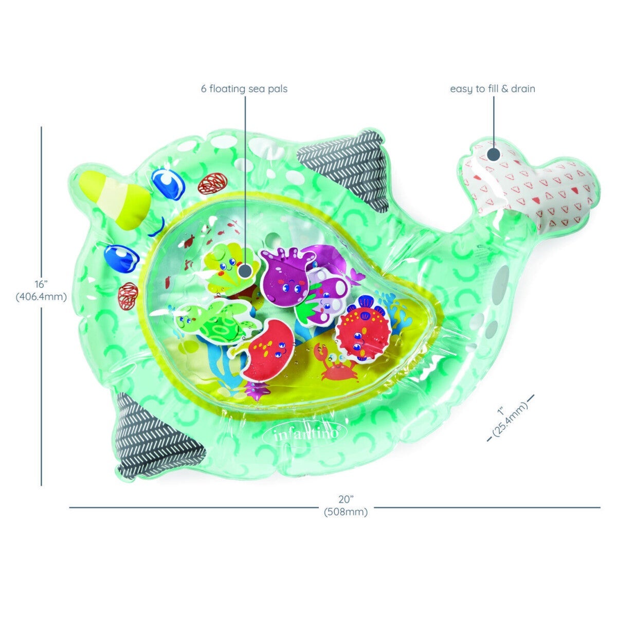 Lekematte M Vann Stor 71X48Cm