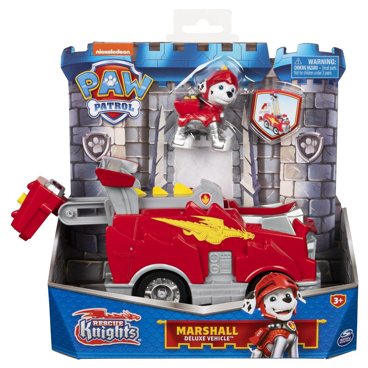 Paw Patrol Knights themed vehicles Ass