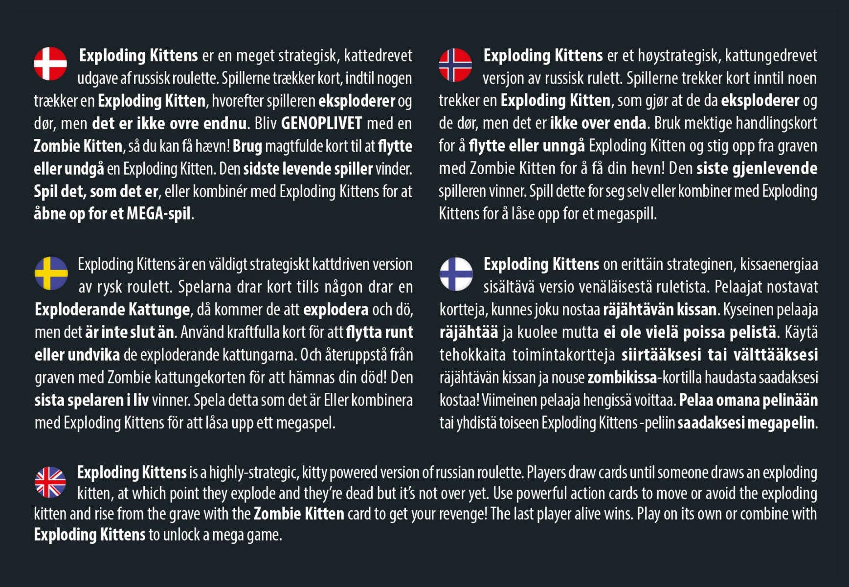 Spill Zombie Kittens Nordic