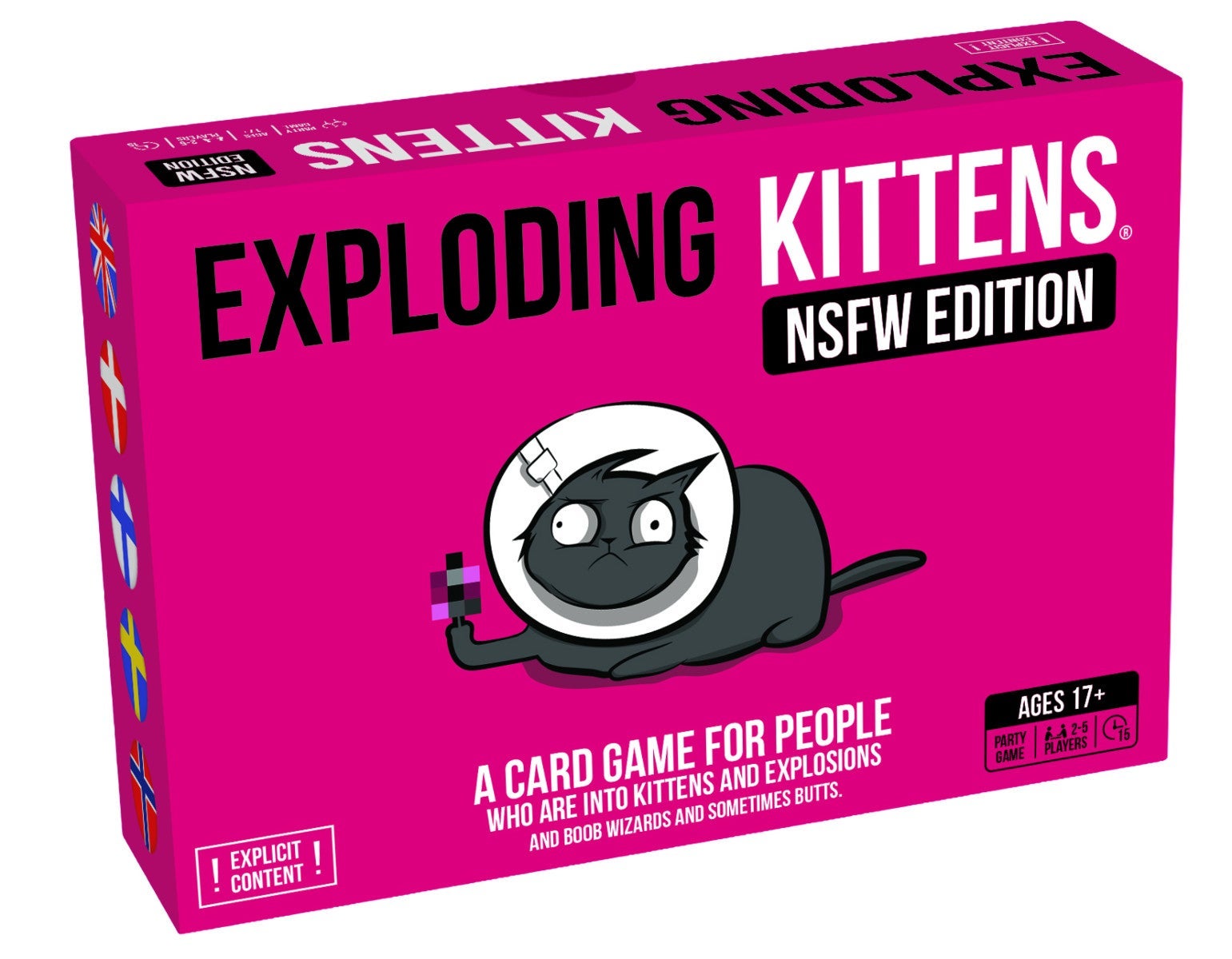 Spill Exploding Kittens Nsfw Pink