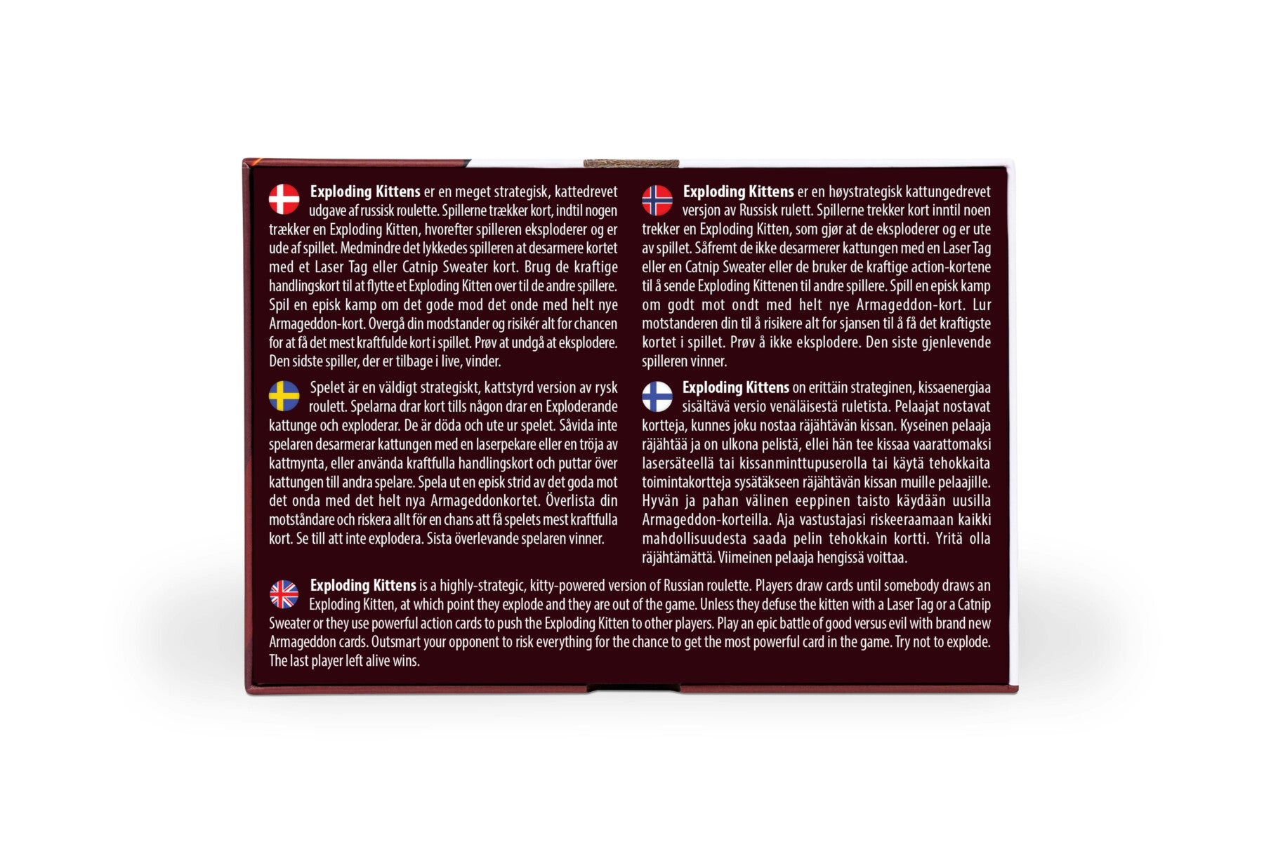 Spill Exploding Kittens Good Vs Evil Nordic