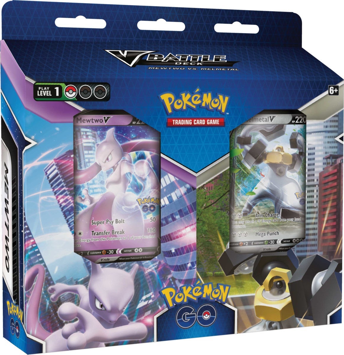 Pokemon SWSH10.5 Battle Deck Bundle V Go - Sword & Shield