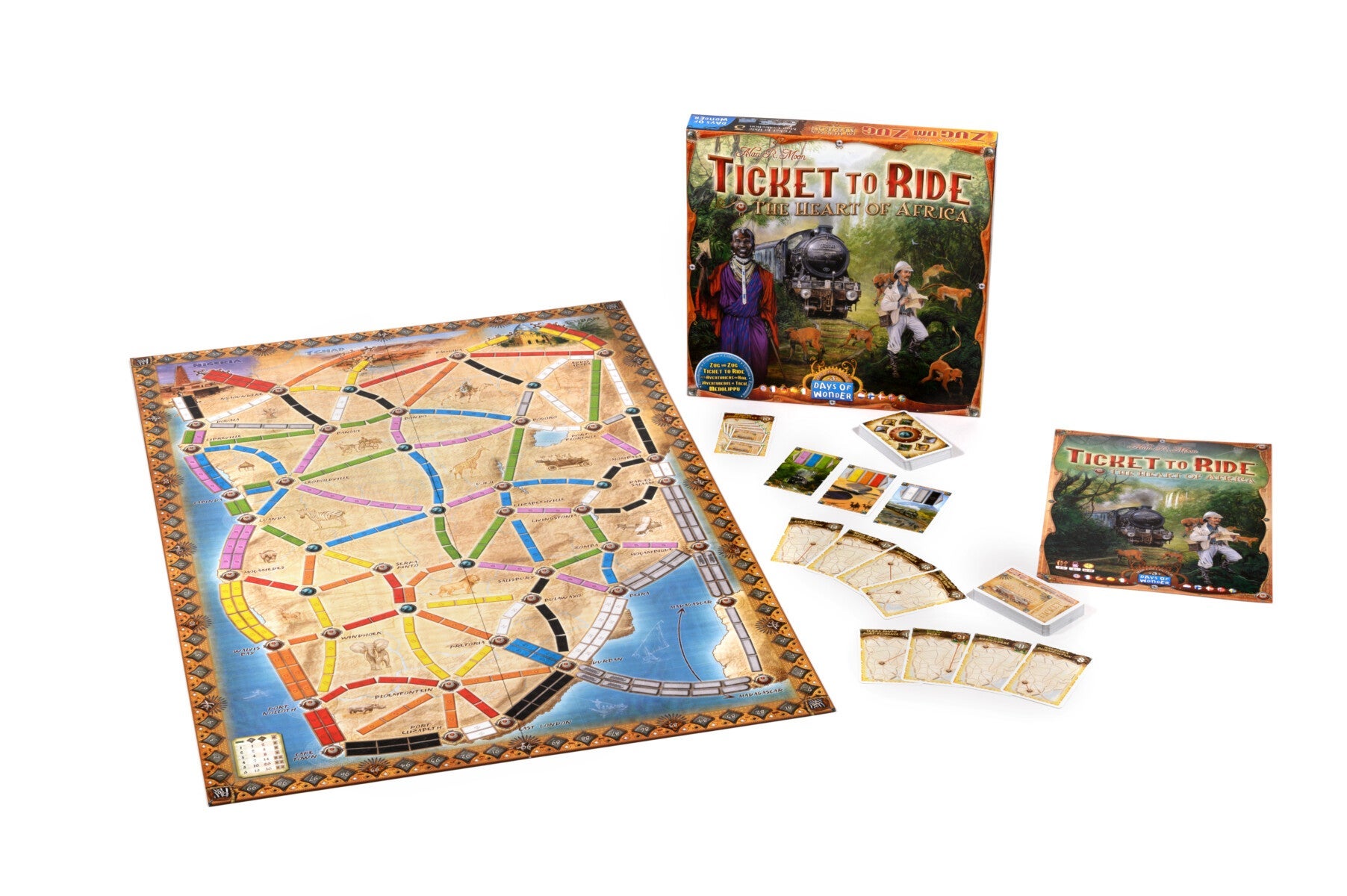 Spill Ticket To Ride Map Coll Nr 3 Africa