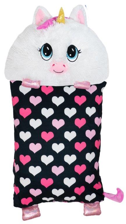 Happy Nappers fluffaluff pute white unicorn