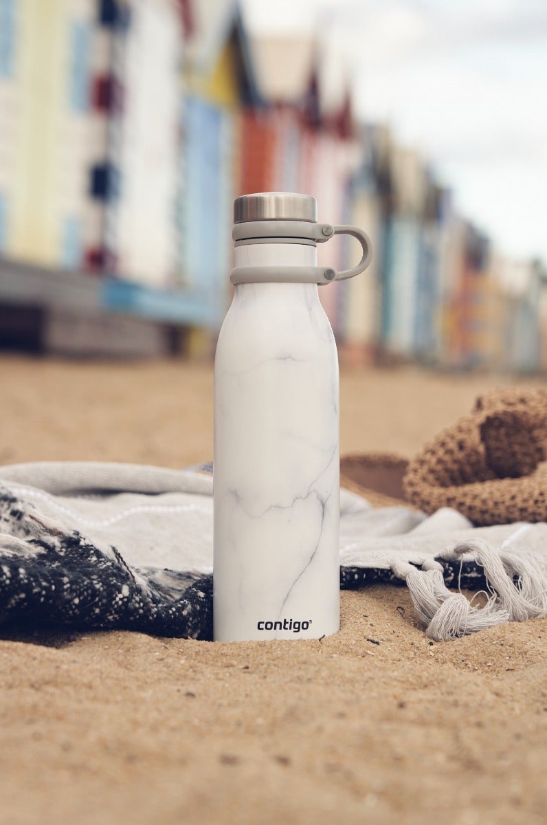 Drikkeflaske Contigo Couture Matterhorn White Marb