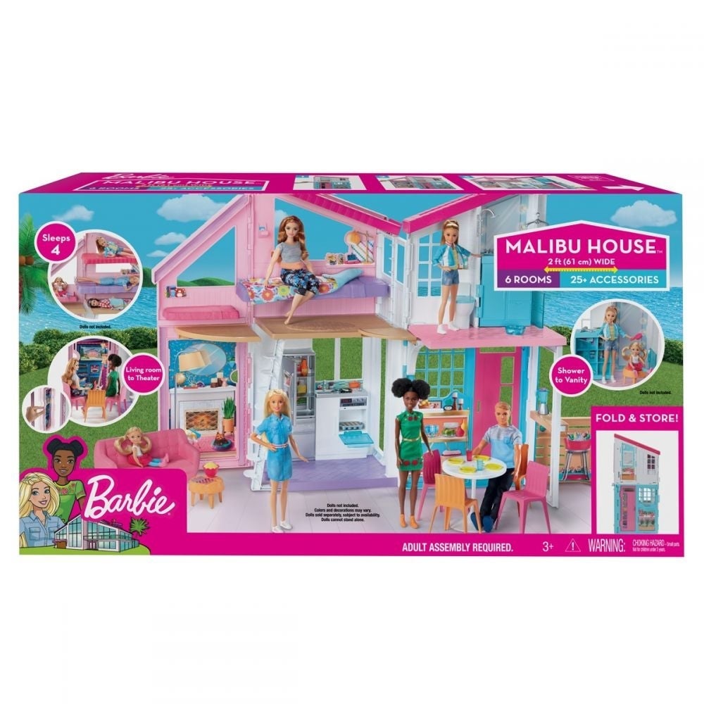 Barbie Malibu Hus Lekesett