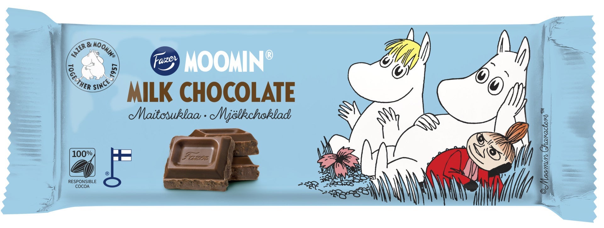 Melkesjokolade Fazer Moomin 68g