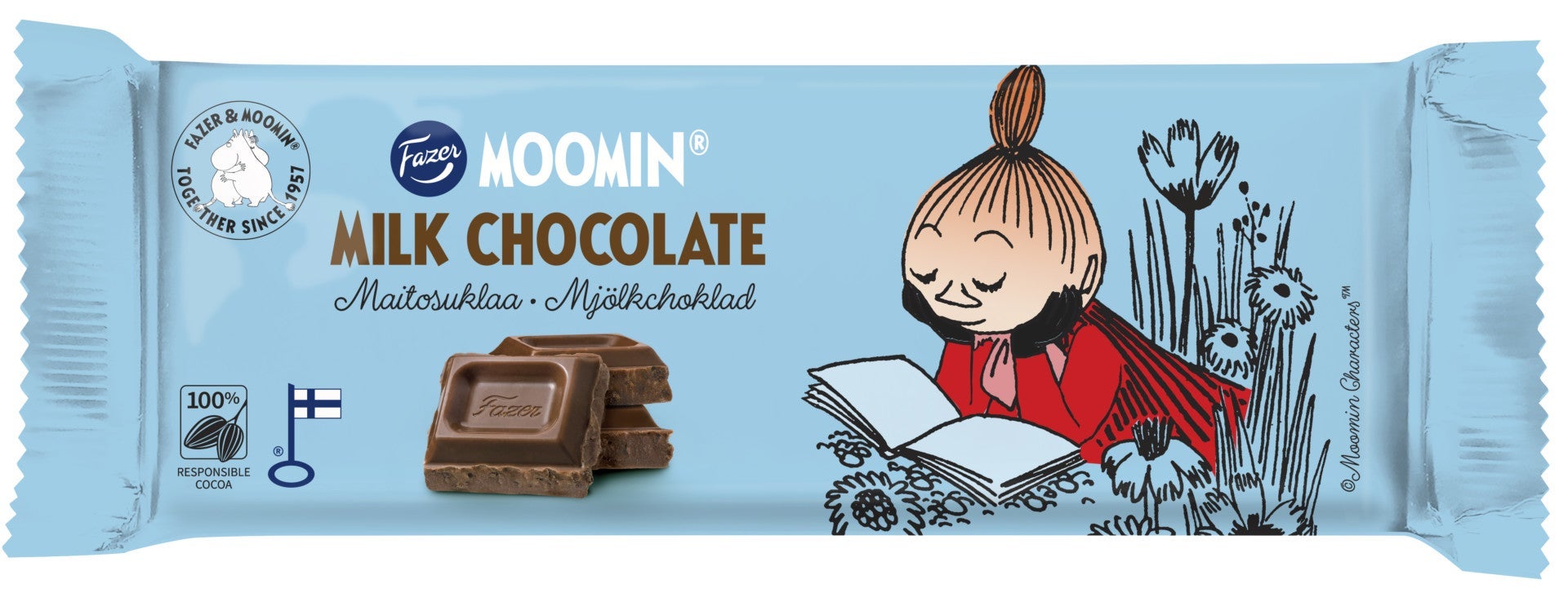 Melkesjokolade Fazer Moomin 68g