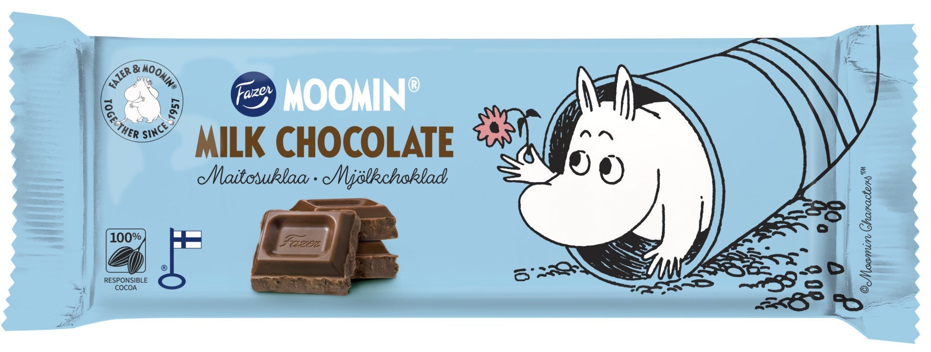 Melkesjokolade Fazer Moomin 68g