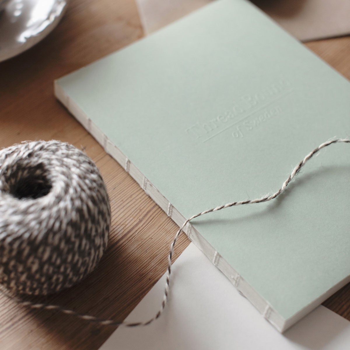 Notebook Thread Bound A5 Foggy Moss ulinjert