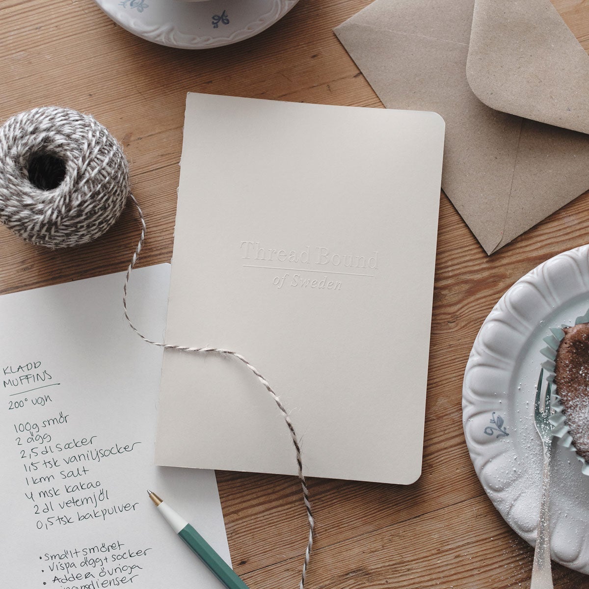 Notebook Thread Bound A5 Oat Field ulinjert