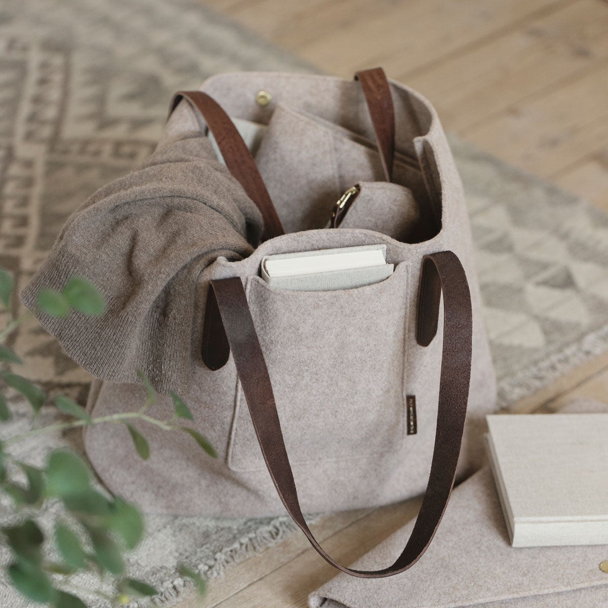 Handlenett P.A.P. Ull Sand