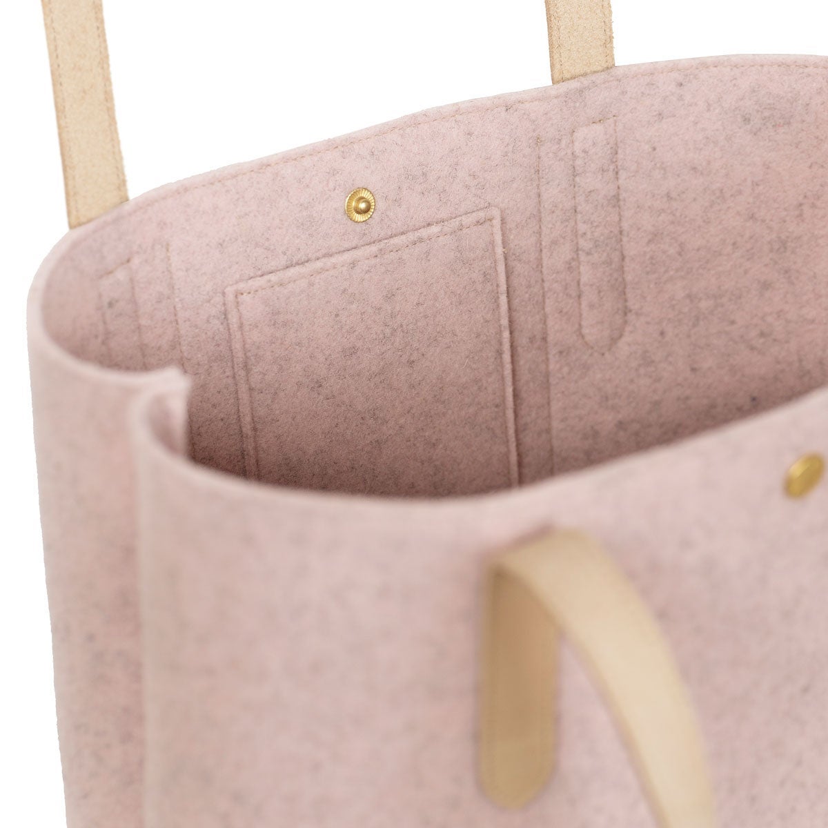 Handlenett P.A.P. Ull Dusty Rose