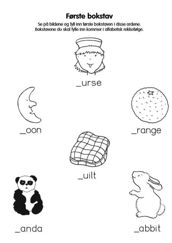 Aktivitetsbok Jeg lærer engelsk