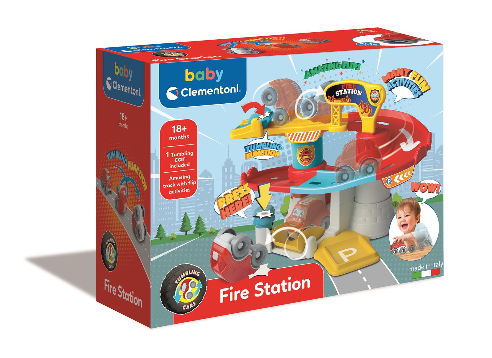 Tumbling Cars Garage 100% Recycled