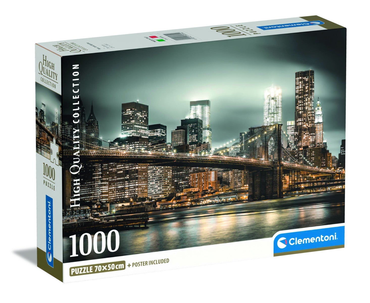 Puslespill 1000 HQC New York Skyline Clementoni
