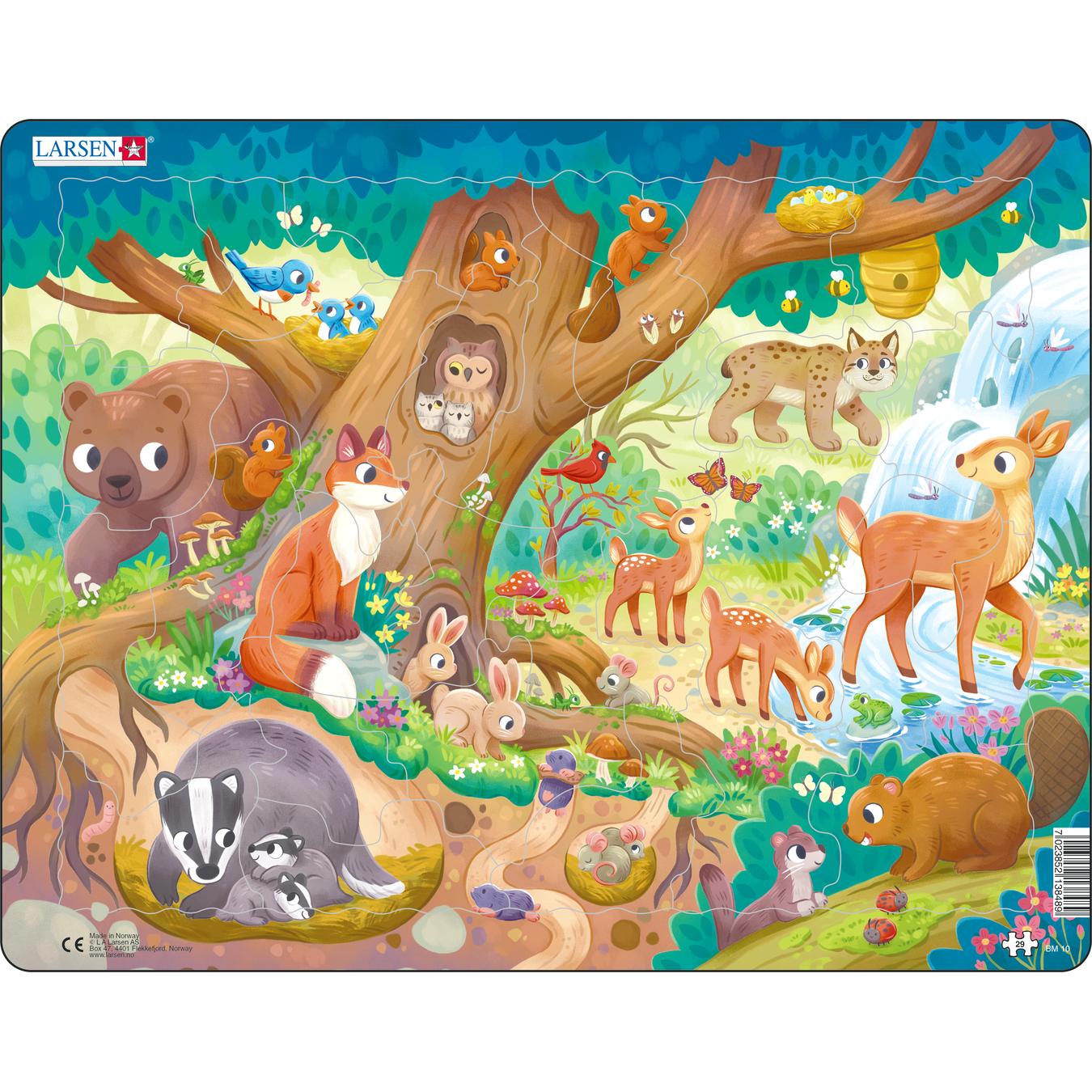 Platepusle Maxi Søte Dyr på Gården 19 Biter