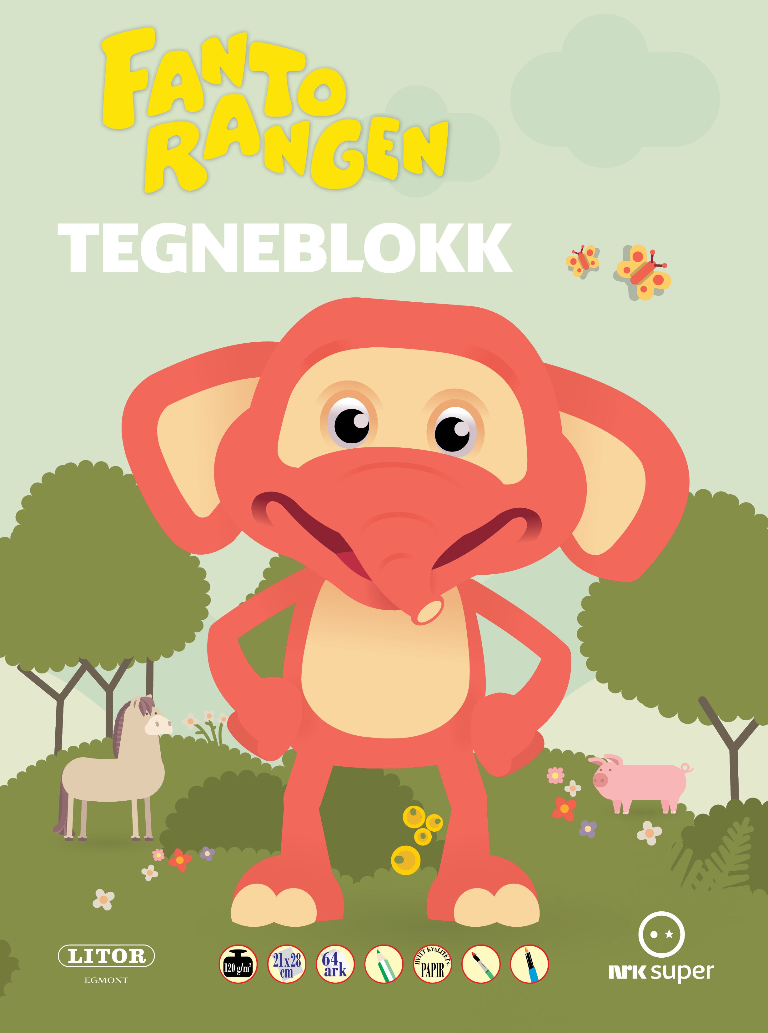 Tegneblokk Fantorangen