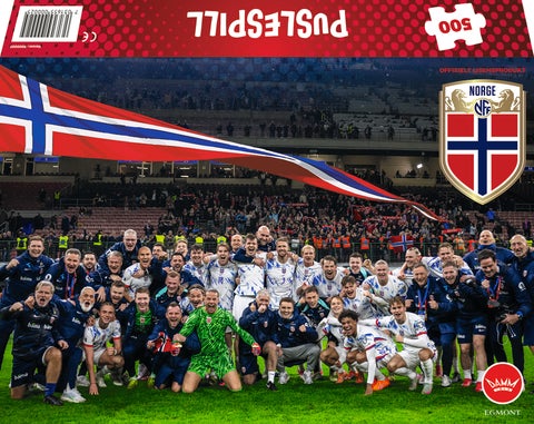 Puslespill 500 Fotball VN 2026 Norge