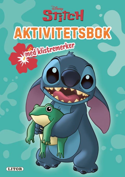 Aktivitetsbok Stitch m/klistremerker