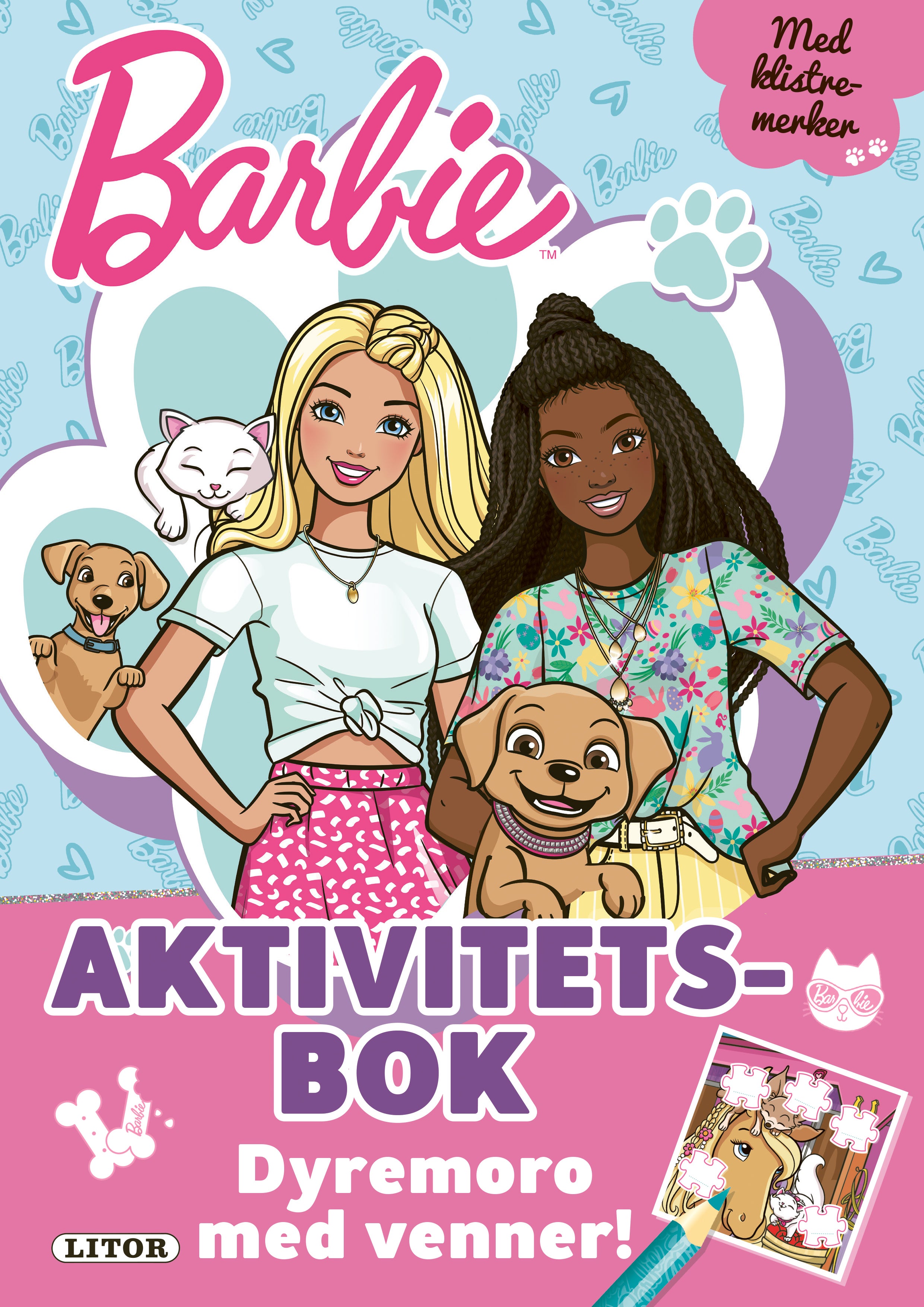 Aktivitetsbok Barbie