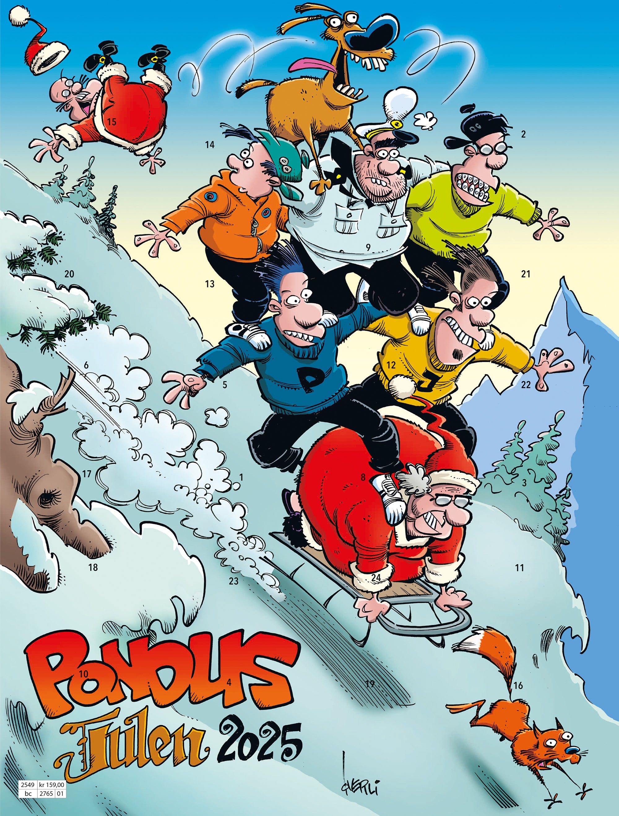 Pondus julekalender 2025