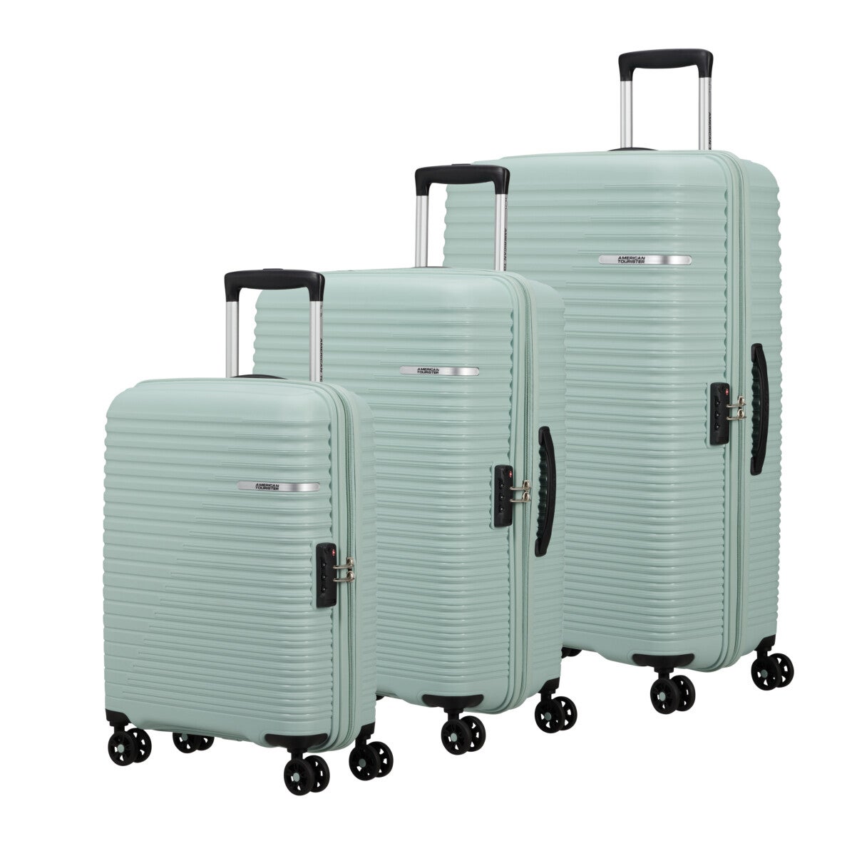 Koffertsett Liftoff Seafoam Blue - American Tourister