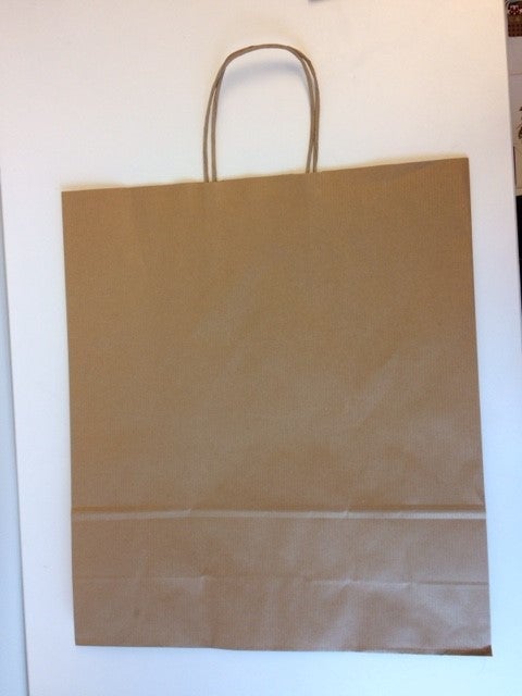 Gavepose Kraft Brun Large