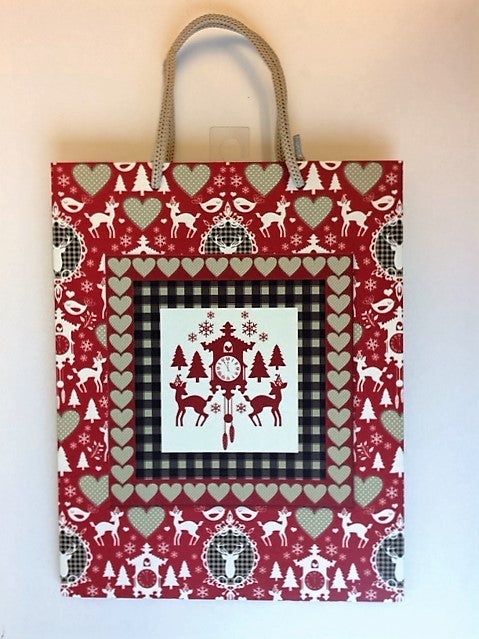 Gavepose Rådyr Rød Medium