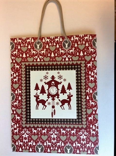 Gavepose Rådyr Rød Large