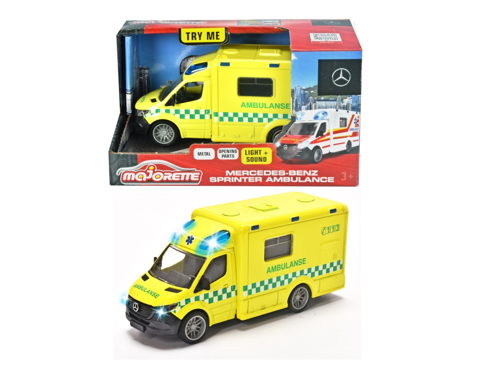 Majorette Mercedes-Benz Sprinter Norsk Ambulanse