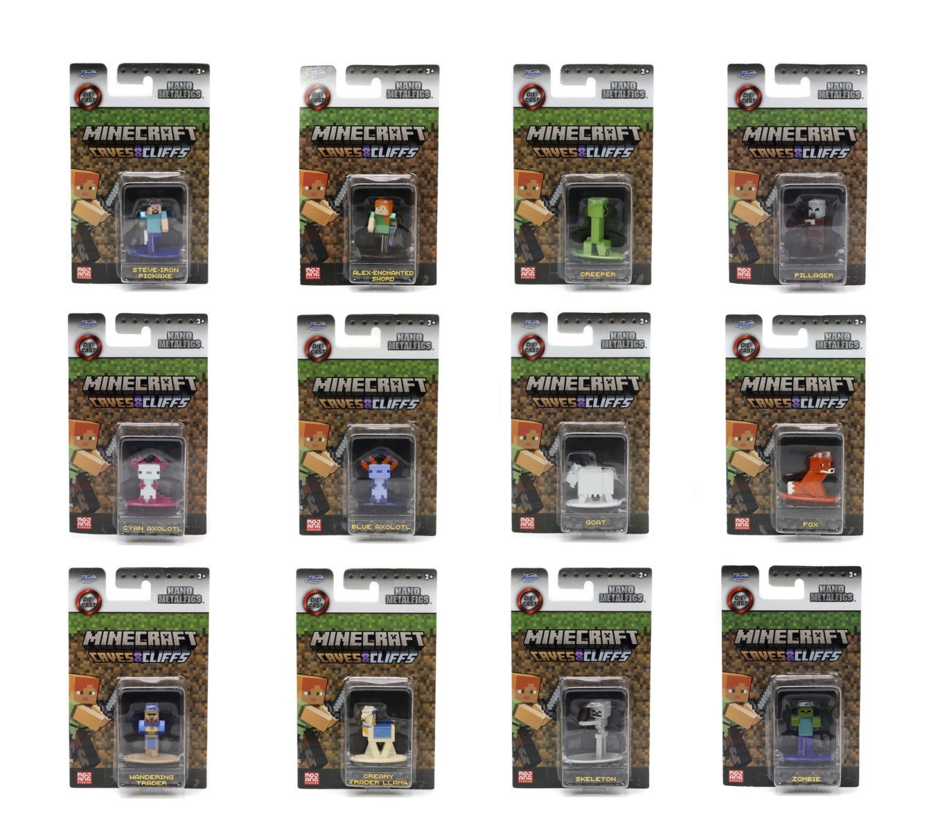 Minecraft Single Pack Nano Figures
