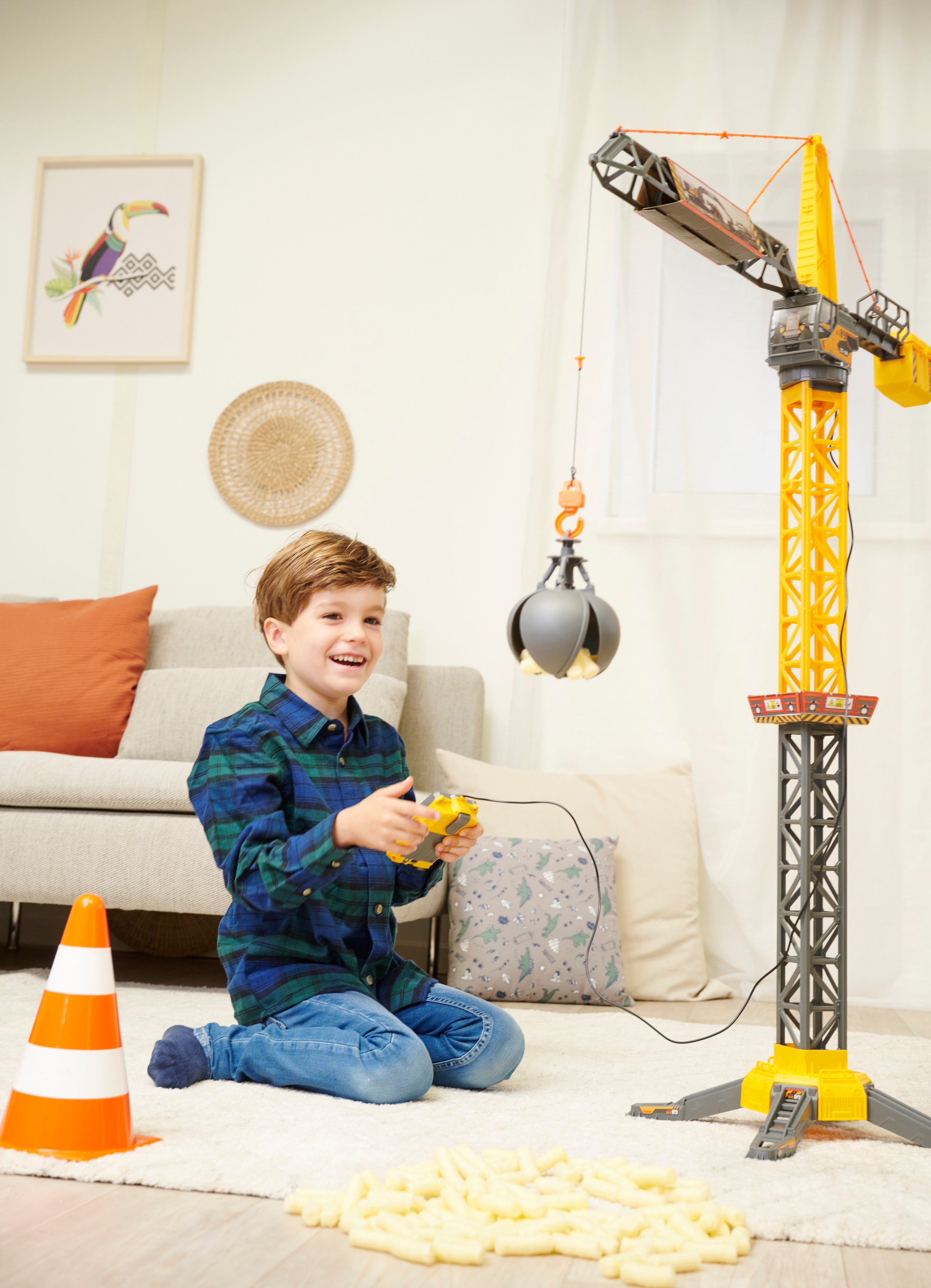 Dickie Radiostyrt Heisekran 110cm