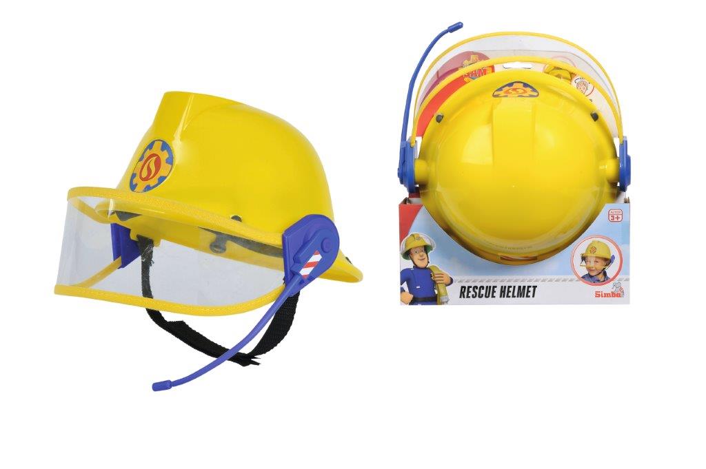 Brannmann Sam hjelm med mikrofon