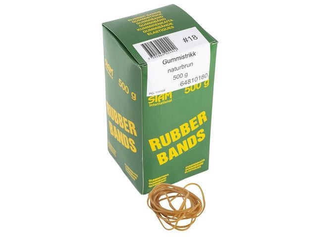 Gummistrikk Siam nr 18 (1428)