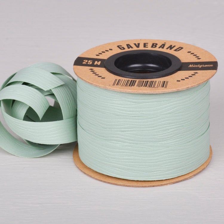 Gavebånd Mintgrønn 10mm X 25m