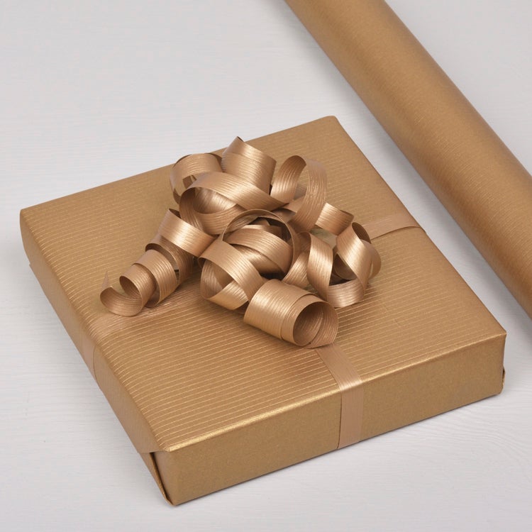 Gavepapir 5m x 57cm Gull