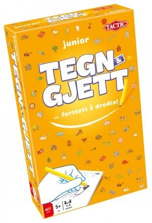 Spill Tegn Og Gjett Junior Reisespill