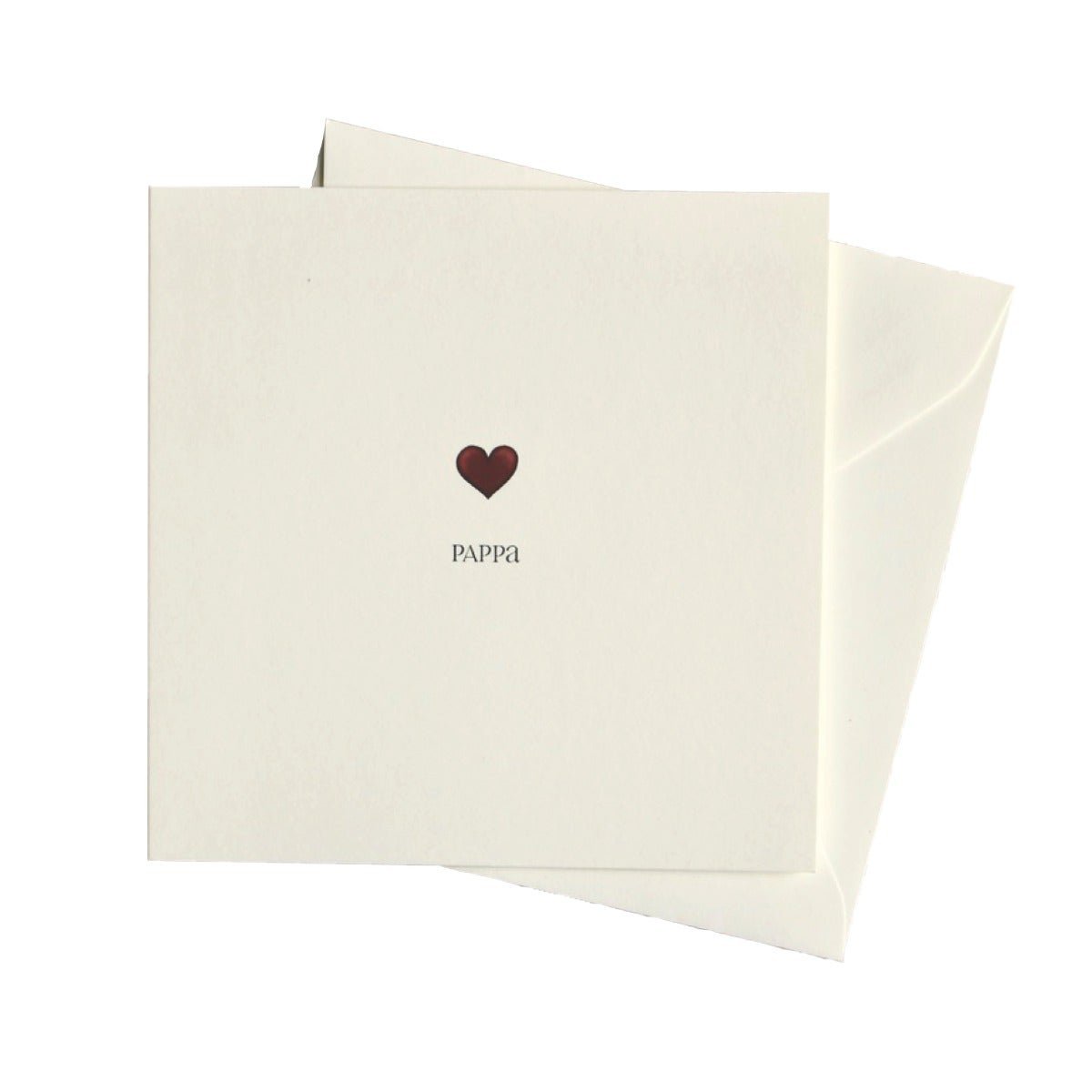 Kort Talén 15x15cm Pappa