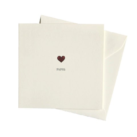 Kort Talén 15x15cm Pappa
