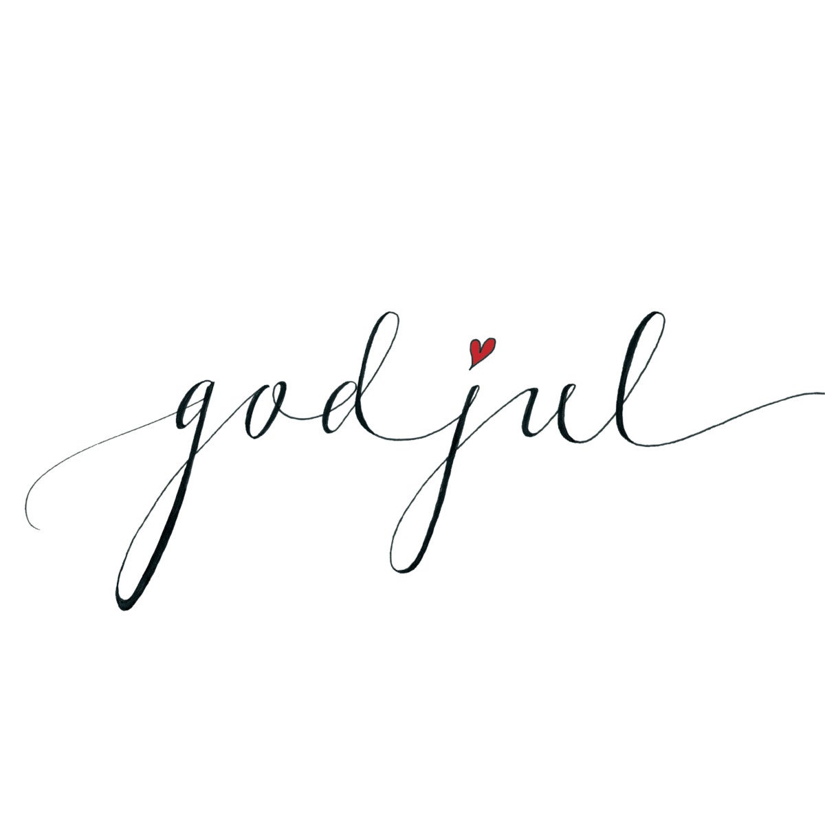 Kort Talén 15x15cm 10pk Jul